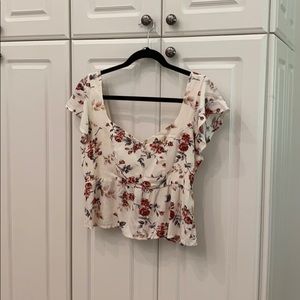 Floral Crop Top